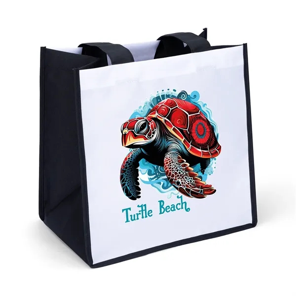 600-denier tear- resistant Polyester tote with 28" handles... from ASI 37940 Bag Makers Inc