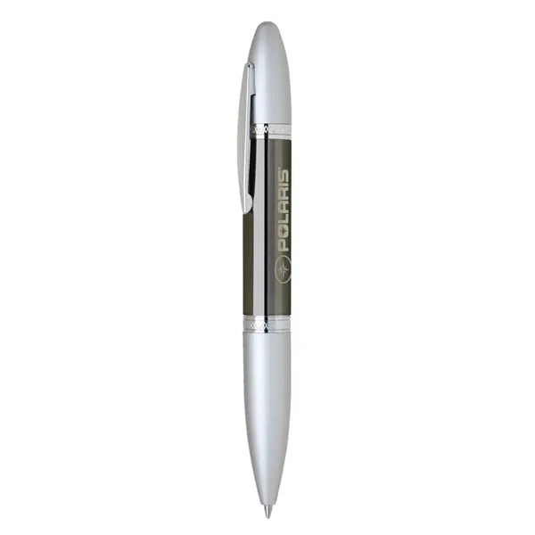 Stainless twist action ballpoint pen.... from ASI 31517 Admart Products / Admart Line