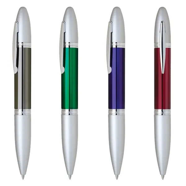 Stainless twist action ballpoint pen.... from ASI 31517 Admart Products / Admart Line