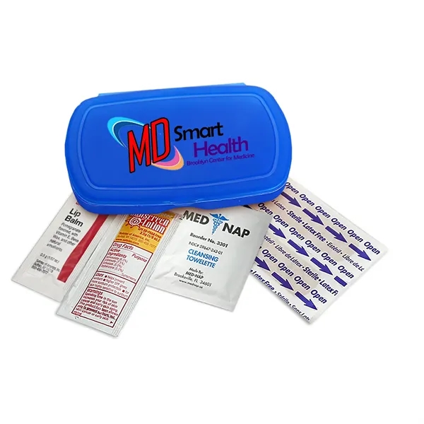 Summer first aid kit. Oval shape, pocket size, elegant details.... from ASI 55990 Garyline