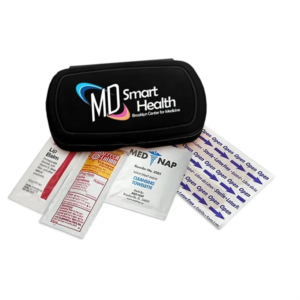 Summer first aid kit. Oval shape, pocket size, elegant details.... from ASI 55990 Garyline