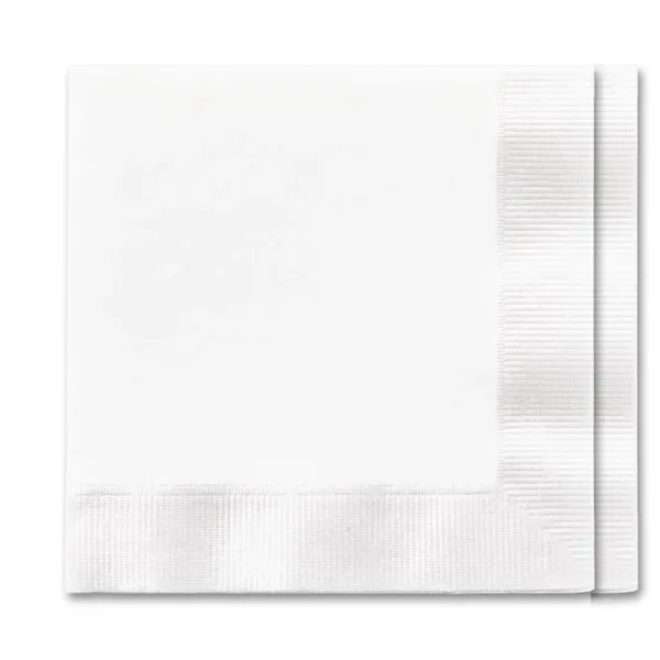 5" x 5.375" 3-ply beverage napkins with off-folded design made in... from ASI 91880 Tranter Graphics Inc