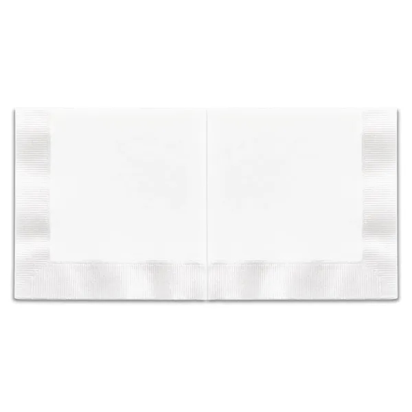 5" x 5.375" 3-ply beverage napkins with off-folded design made in... from ASI 91880 Tranter Graphics Inc