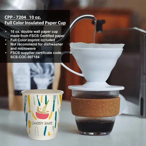 10 oz. Teacher Full Color Insulated Paper Cup... from ASI 30208 A P Specialties / AP Specialties