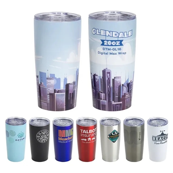 20 oz Vacuum Insulated Stainless Steel Tumbler... from ASI 36730 Ariel Premium Supply Inc