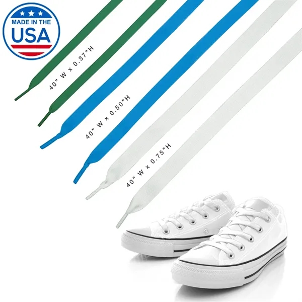 40" Custom Shoelaces... from ASI 31517 Admart Products / Admart Line