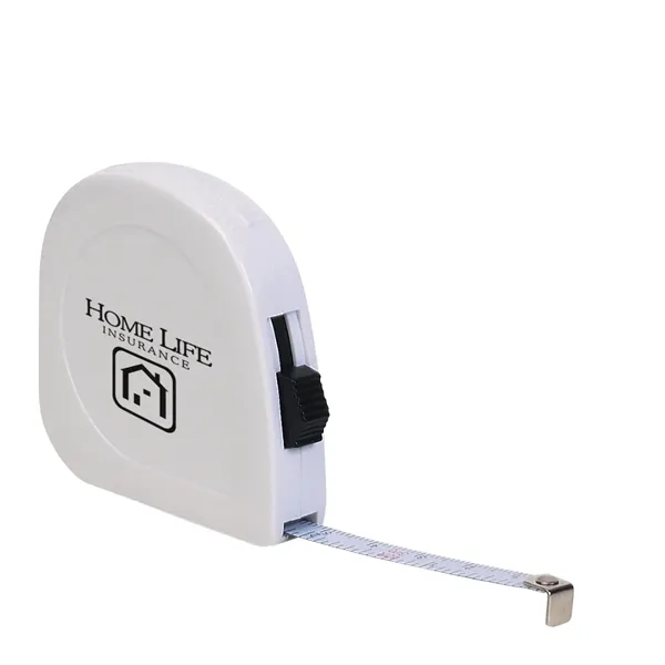 Tape measure, 10' retractable steel tape with push button locking mechanism.... from ASI 61125 Hit Promotional Products / Hit®