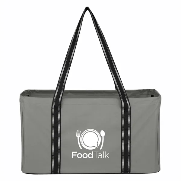 Collapsible trunk organizer made of 600 denier polyester with 32" carrying... from ASI 61125 Hit Promotional Products / Hit®