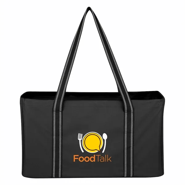 Collapsible trunk organizer made of 600 denier polyester with 32" carrying... from ASI 61125 Hit Promotional Products / Hit®