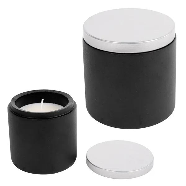 Single wick, soy wax candle with vanilla fragrance.... from ASI 61125 Hit Promotional Products / Hit®