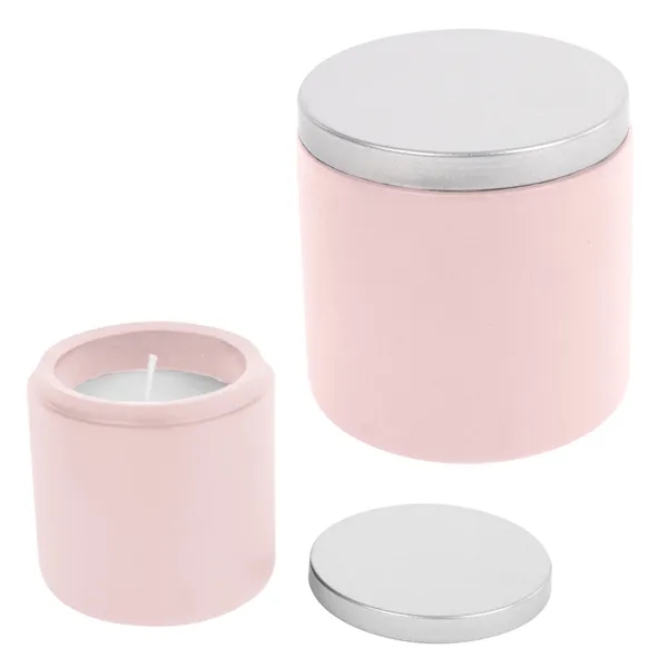 Single wick, soy wax candle with vanilla fragrance.... from ASI 61125 Hit Promotional Products / Hit®