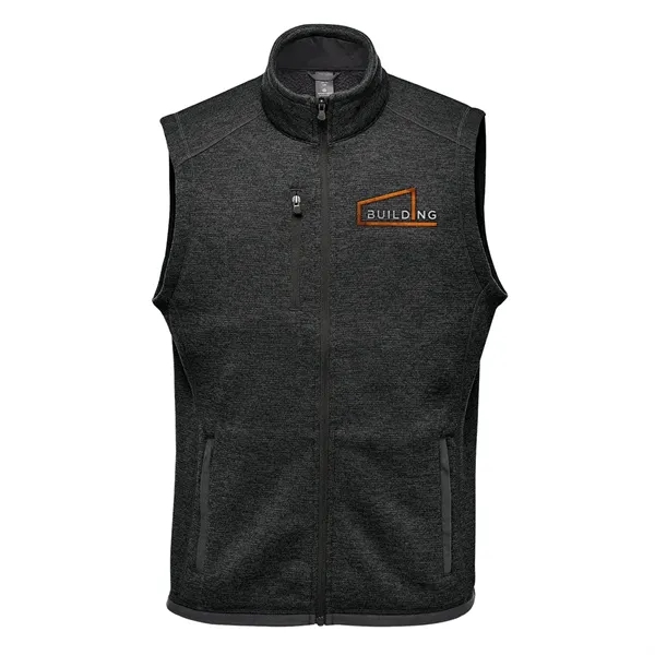 Men's zip-up vest with a brushed interior, zippered chest pocket, hand... from ASI 61125 Hit Promotional Products / Hit®