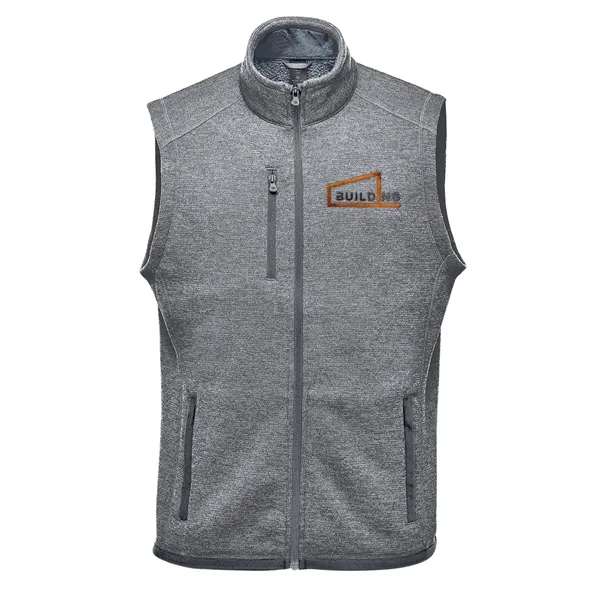 Men's zip-up vest with a brushed interior, zippered chest pocket, hand... from ASI 61125 Hit Promotional Products / Hit®