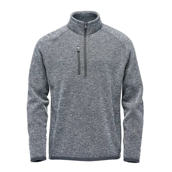 Men's pullover with a 1/4 zip front, brushed interior, zippered chest... from ASI 61125 Hit Promotional Products / Hit®