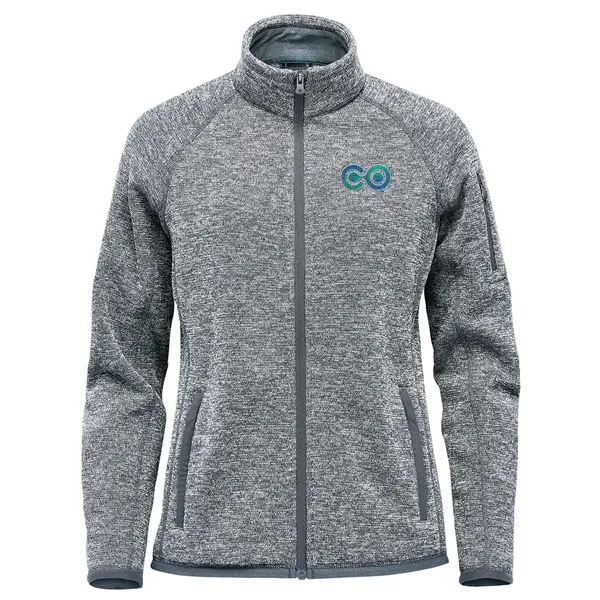 Women's full zip fleece with brushed interior, tri-cot lined collar, cuff,... from ASI 61125 Hit Promotional Products / Hit®