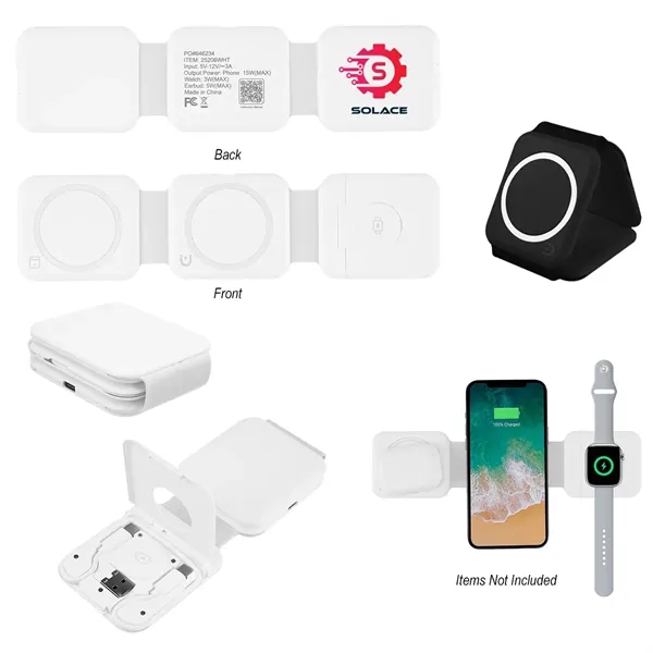 Wireless charger with foldable design.... from ASI 61125 Hit Promotional Products / Hit®