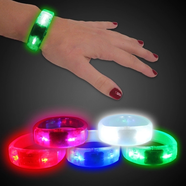 8" LED light up bangle bracelet.... from ASI 42016 Brighter Promotions Inc