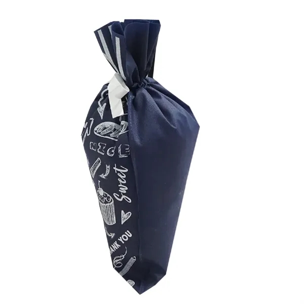 Non-woven drawstring festival pouch bag plus 1C1P silkscreen imprint plus standard... from ASI 37218 Athena Promo (tm)