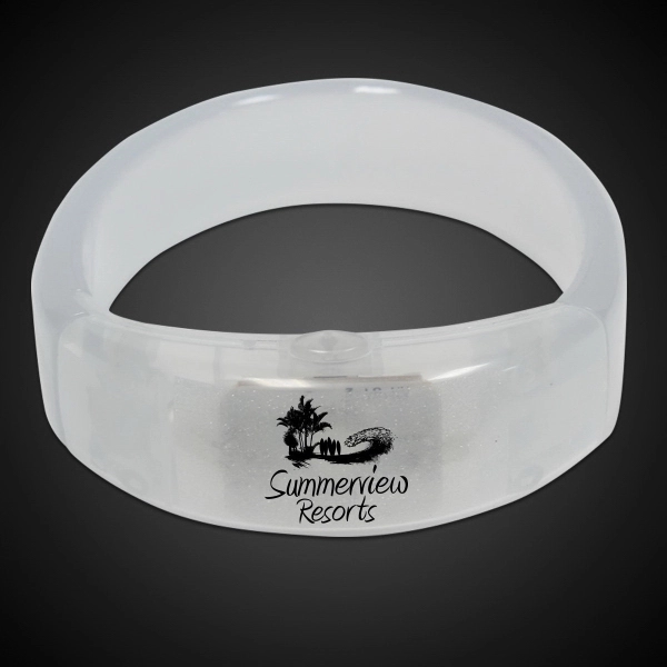 8" LED light up bangle bracelet.... from ASI 42016 Brighter Promotions Inc