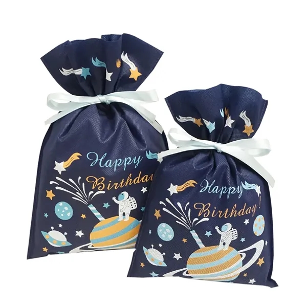Non-woven drawstring pouch bag plus 1 color silkscreen imprint on 1... from ASI 37218 Athena Promo (tm)