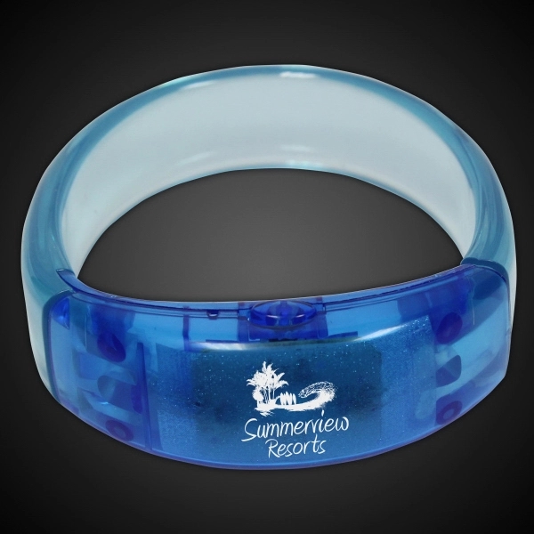 8" LED light up bangle bracelet.... from ASI 42016 Brighter Promotions Inc
