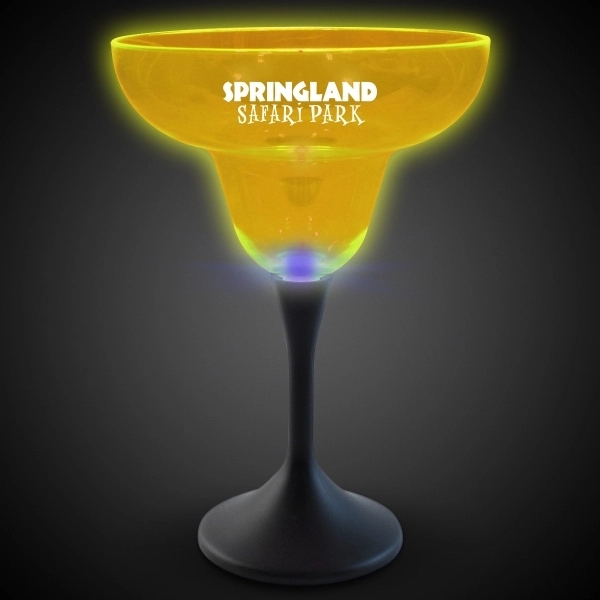 Brighten your promotion with our Neon LED Margarita glasses with neon... from ASI 42016 Brighter Promotions Inc