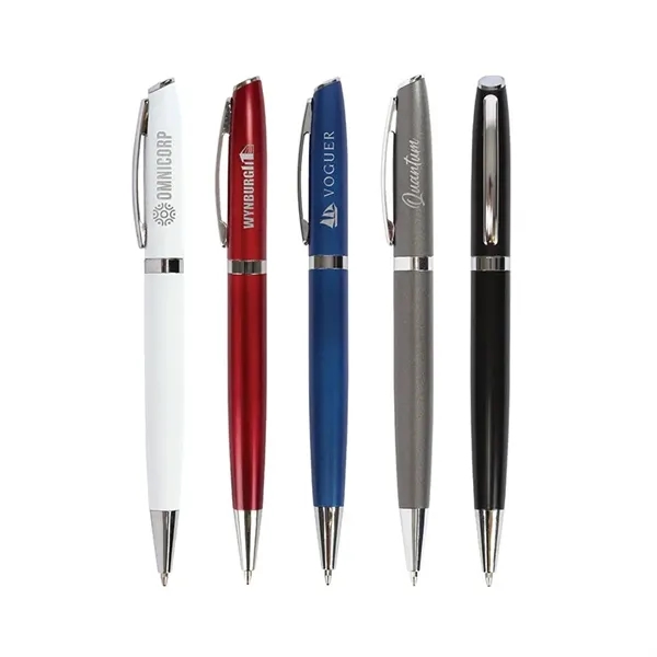 Dawson Recycled Aluminum Twist Action Ballpoint Pen... from ASI 67866 Logomark/Valumark