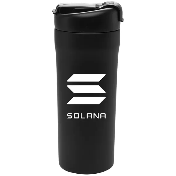 24 oz. travel tumbler made of stainless steel and copper vacuum... from ASI 71920 Moderne Glass Company Inc / Glass America®