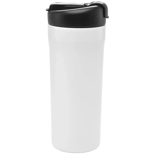 24 oz. travel tumbler made of stainless steel and copper vacuum... from ASI 71920 Moderne Glass Company Inc / Glass America®