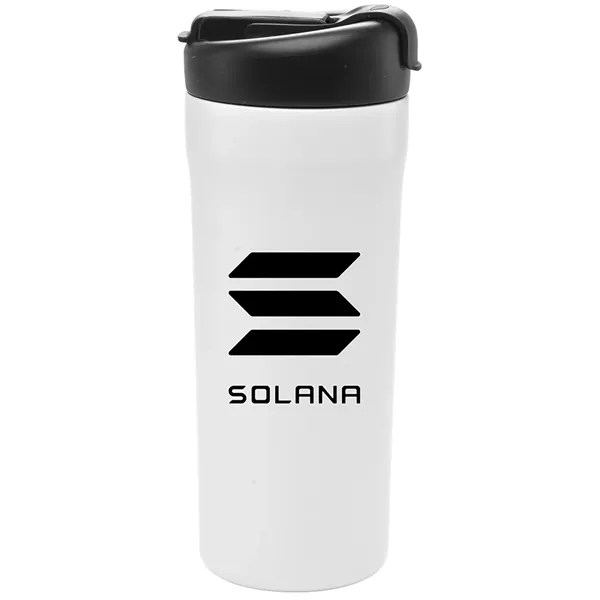 24 oz. travel tumbler made of stainless steel and copper vacuum... from ASI 71920 Moderne Glass Company Inc / Glass America®