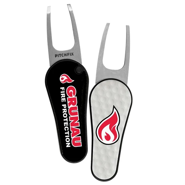 ABS plastic and stainless steel divot tool with two-sided imprint.... from ASI 52263 EMT