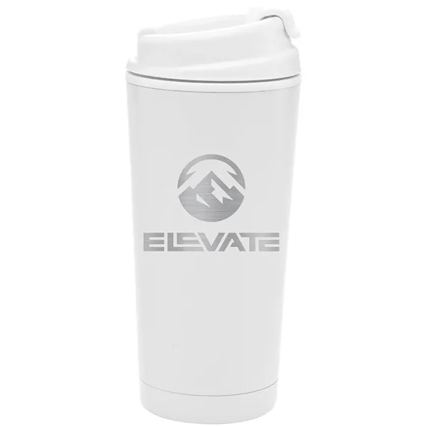20 oz. Travel tumbler made with double-wall stainless steel exterior for... from ASI 71920 Moderne Glass Company Inc / Glass America®