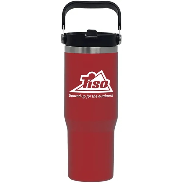 30 oz. travel tumbler made of stainless steel and copper vacuum... from ASI 71920 Moderne Glass Company Inc / Glass America®