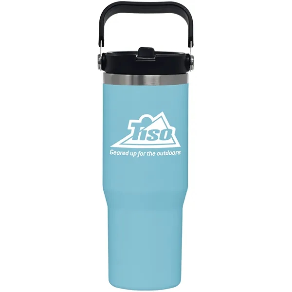 30 oz. travel tumbler made of stainless steel and copper vacuum... from ASI 71920 Moderne Glass Company Inc / Glass America®