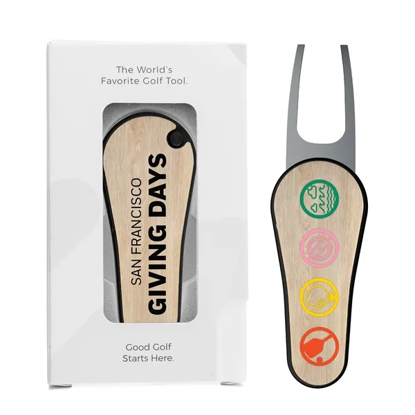 Golf divot tool and ball marker in gift box.... from ASI 52263 EMT