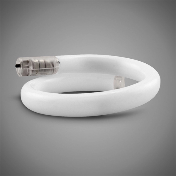 11" plastic coil tube bracelets with flashing LED lights; available in... from ASI 42016 Brighter Promotions Inc