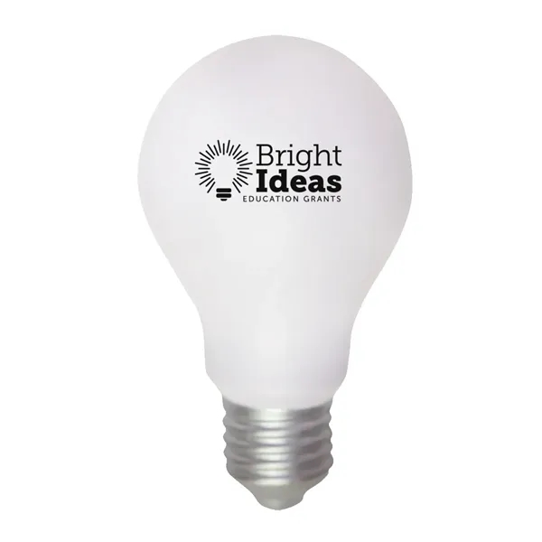4" x 2.25" light bulb shaped stress reliever.... from ASI 63549 Jornik Manufacturing Corp