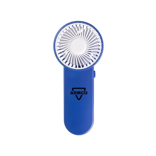 4" x 3" x 3" plastic fan with 2 AA batteries.... from ASI 98360 WOWLine / WOWLine®
