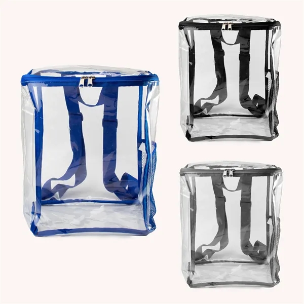 Clear Zipped Backpack... from ASI 30208 A P Specialties / AP Specialties