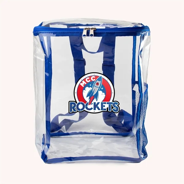 Clear Zipped Backpack... from ASI 30208 A P Specialties / AP Specialties