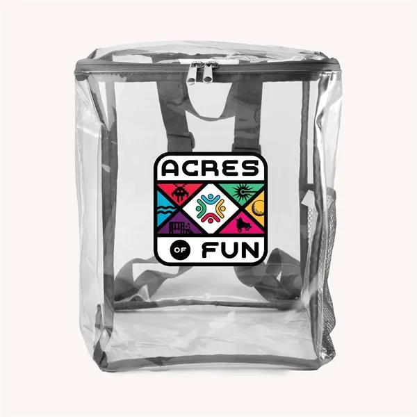 Clear Zipped Backpack... from ASI 30208 A P Specialties / AP Specialties