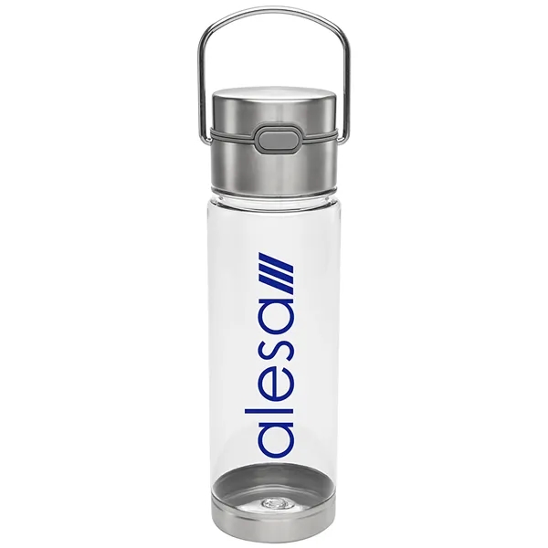 27 oz. Lumina Series: Tritan™ bottle with stainless steel accents, single-wall... from ASI 71920 Moderne Glass Company Inc / MB Works Premium Line