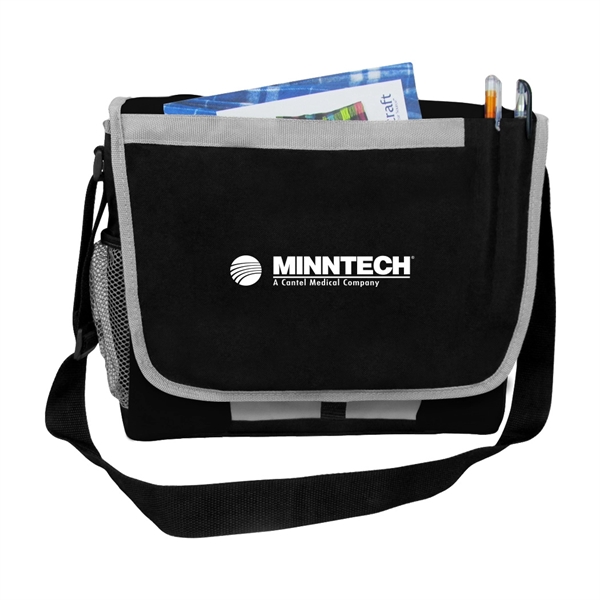 Polyester Business Messenger Bag... from ASI 31517 Admart Products / Admart Line