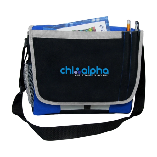 Polyester Business Messenger Bag... from ASI 31517 Admart Products / Admart Line