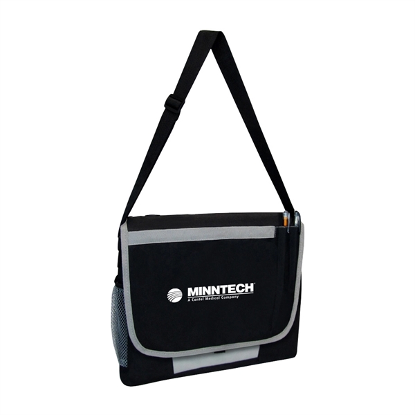 Polyester Business Messenger Bag... from ASI 31517 Admart Products / Admart Line