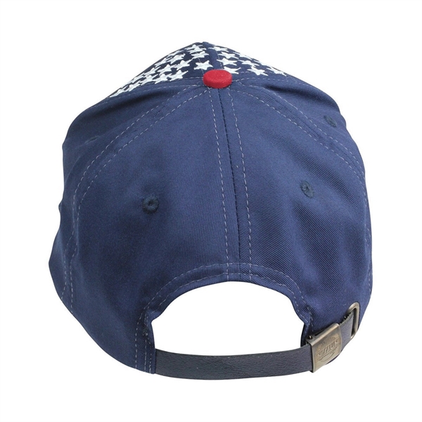 Cotton Twill 6 Panel Star Embroidered Cap... from ASI 31517 Admart Products