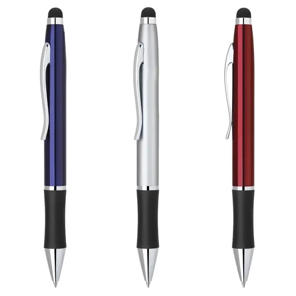 Brass twist action ballpoint pen in three colors.... from ASI 31517 Admart Products / Admart Line