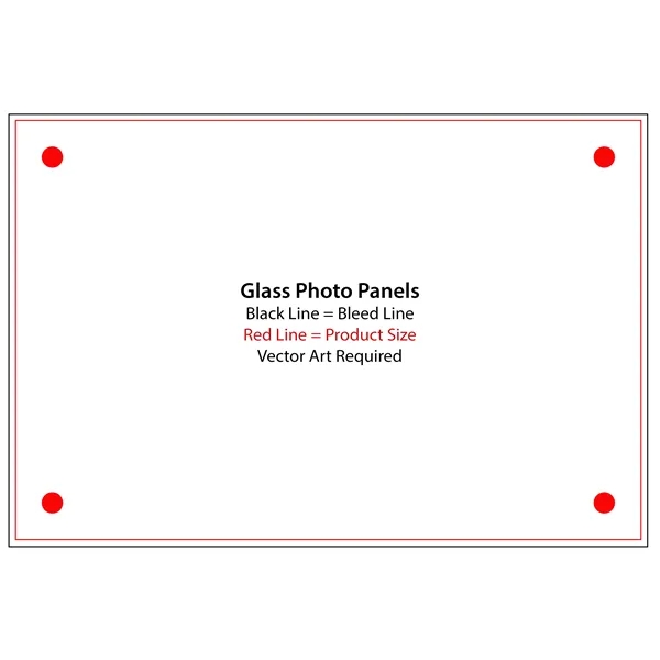 Custom Sublimated Glass Photo Panels. 11 3/4" x 7 7/8". Printed... from ASI 62635 Inno-Vative Solutions Grp LTD