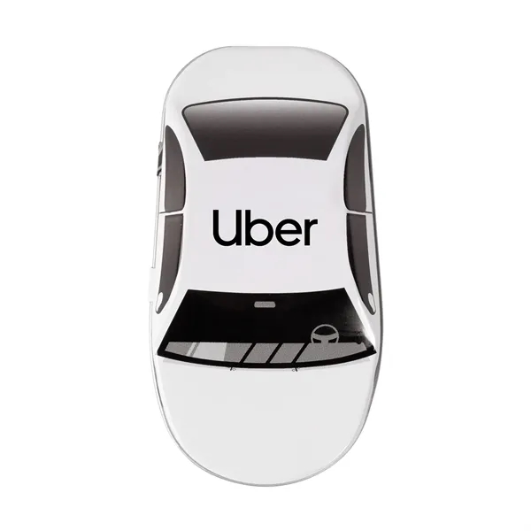 White sedan car tin with assorted jelly beans.... from ASI 44900 NC Custom (CI/Lanco) / Chocolate Inn