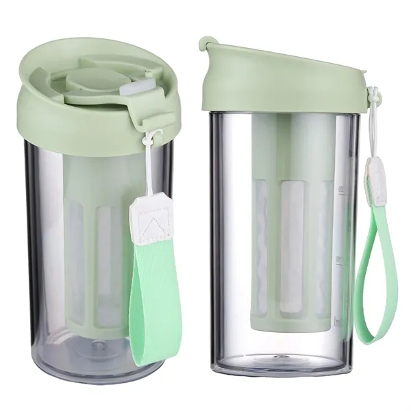 Double wall insulated travel tumbler, available in 12.2 oz. and 17... from ASI 37218 Athena Promo (tm)